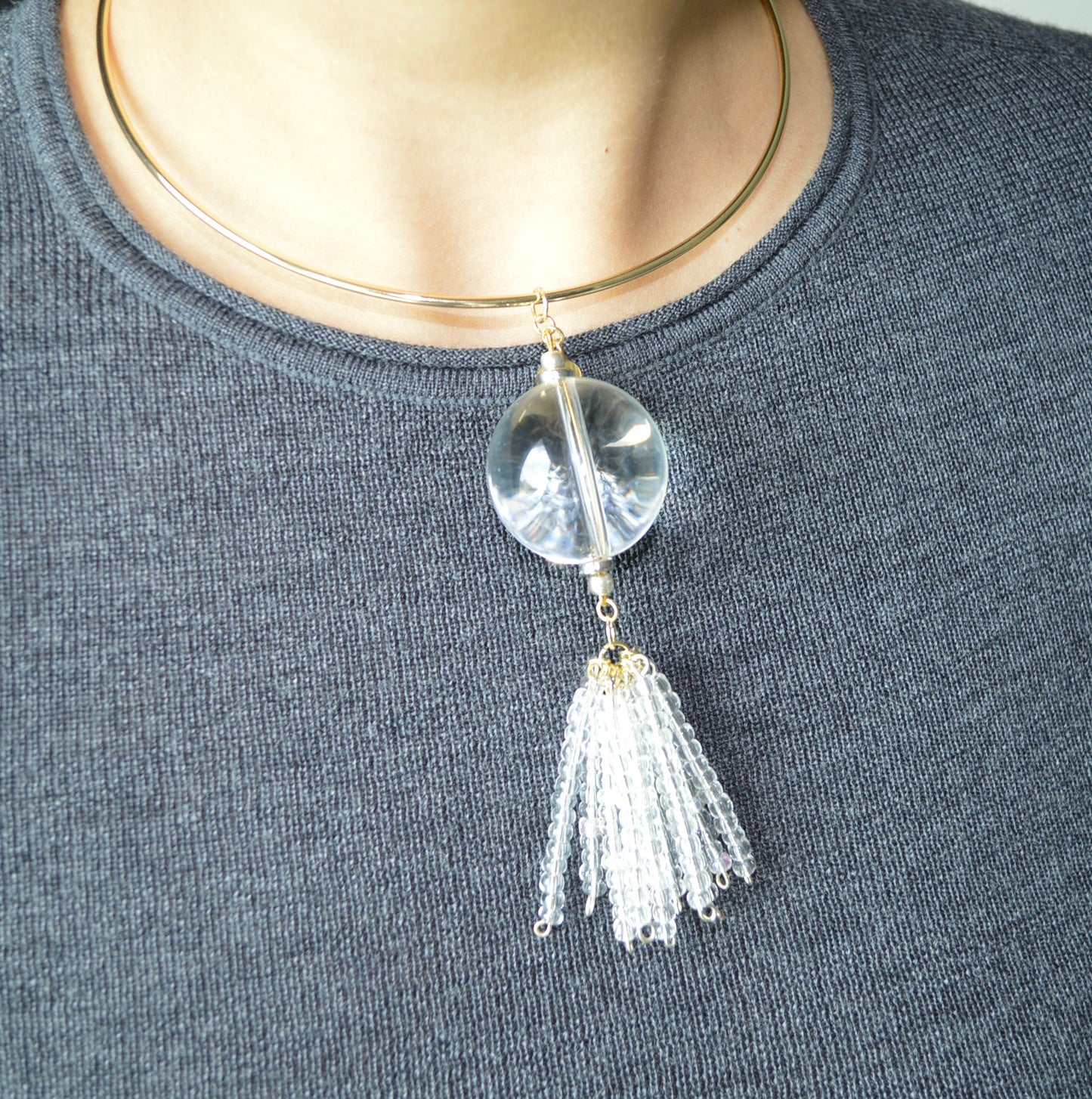 Lolo Beaded Tassle Choker